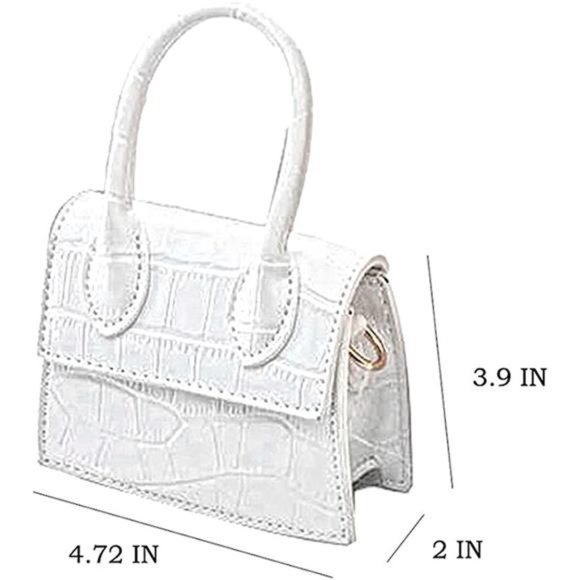 Cute Purse Mini Crossbody Bags for Women Girls Top Handle Clutch Handbag - Picture 2 of 4